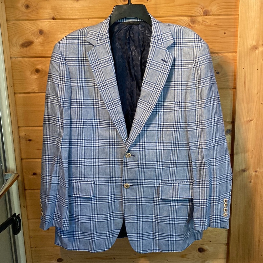 Allen Edmonds blue blazer